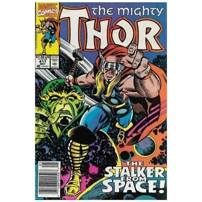 Buy Thor (1966 Series) #417 Newsstand In Very Fine + Condition. Marvel Comics [c@ • 5.83£