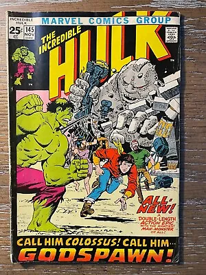 Buy The Incredible Hulk #145, Fine, Godspawn • 46.61£