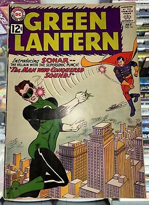 Buy Green Lantern #14 Superman DC Comics 1962 12cents 1st Appearance Of Sonar • 51.37£