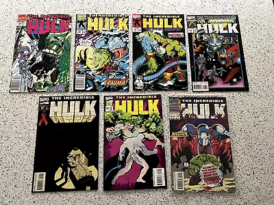 Buy Incredible Hulk Lot Of 7 Comics - #388,394,407,413,420,425,Ann 19 • 3.95£