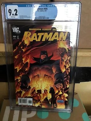 Buy Batman #666 CGC 9.2 (DC 2007) Damian Wayne Key! 1st Professor Pyg! New Slab • 47.44£