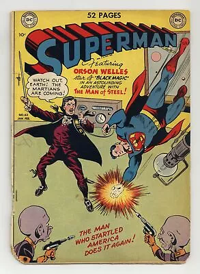 Buy Superman #62 GD- 1.8 1950 • 205.56£