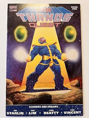 Buy Thanos Quest #1 - Schemes And Dreams - Starlin & Ron Lim (1990) Marvel Comics • 15.79£