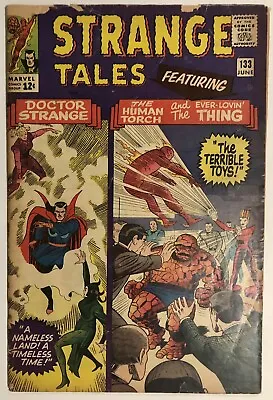 Buy Strange Tales #133 GD/VG  3.0 Silver Age 1965 Marvel Comics Free Shipping • 14.21£