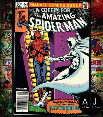 Buy Amazing Spider-Man #220 FN/VF 7.0 1981 • 12.78£