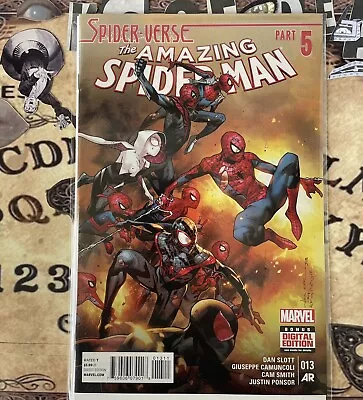 Buy Amazing Spider-Man #13 (Spider-Verse Part 5, Miles Morales, Spider-Gwen & Silk) • 34.20£