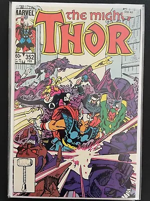 Buy The Mighty Thor 352 Higher Grade Marvel Comic Book D32-42 • 8.03£