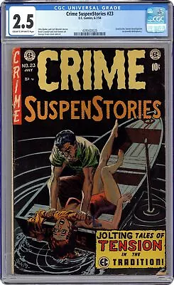 Buy Crime Suspenstories #23 CGC 2.5 1954 4390430020 • 831.17£
