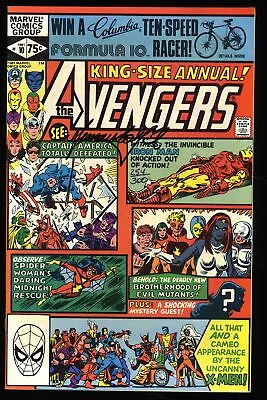 Buy Avengers Annual #10 NM- 9.2 Signed Armando Gil! 1st App Rogue X-Men! Marvel 1981 • 101.99£