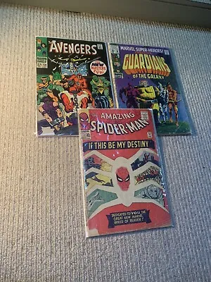 Buy Amazing Spider-Man 31/ Avengers 54/ Marvel Super-Heroes 18/ Marvel Comics Bundle • 144£