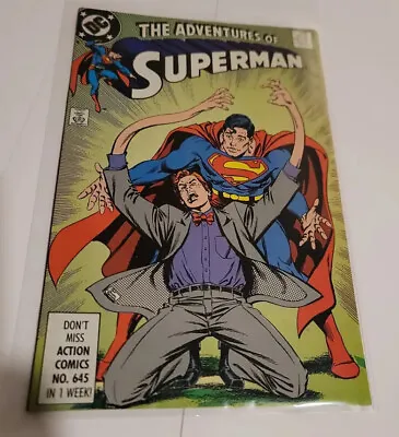 Buy DC Comics The Adventures Of Superman #458 Sep 1989 Comic Book • 1.59£