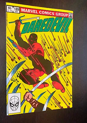 Buy DAREDEVIL #189 (Marvel Comics 1982) -- Bronze Age Frank Miller -- VF/NM • 12.29£
