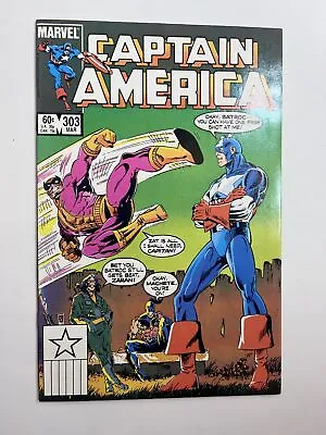 Buy Captain America #303 (1985) Origin Of Captain America's Shield In 6.5 Fine+ • 3.19£