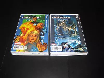 Buy Marvel Ultimate Fantastic Four Lot 1-20 24-36 Annual 1 And 2 Plus!! The Maker!! • 24.09£