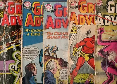 Buy My Greatest Adventure #34, 53, 64, 68, 71 FIVE 5 LOW Grade Books 1958-62 Cool DC • 44.18£