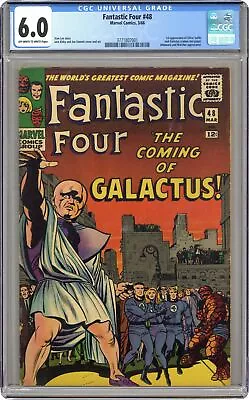 Buy Fantastic Four #48 CGC 6.0 1966 3771807001 1st App. Galactus, Silver Surfer • 1,888.23£