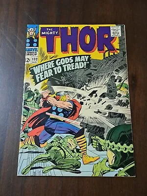 Buy Thor 132 Ungraded White Pages - First Appearance Of Ego • 106.87£
