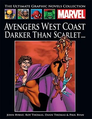 Buy MARVEL GRAPHIC NOVEL COLLECTION ISSUE 260 (214) Avengers Darker Than Scarlet • 12.99£