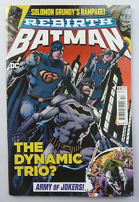 Buy Batman Rebirth #3 - The Dynamic Trio - DC / Titan February / March 2017 VF- 7.5 • 7.25£