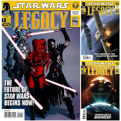Buy Star Wars Legacy U PICK Comic 0-50 1 20 24 26 27 35 36 41 43 2006 Dark Horse • 14.29£