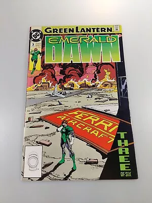 Buy Vintage 1989 DC Green Lantern Emerald Dawn #3 Comic Book FREE SHIP! • 9.47£