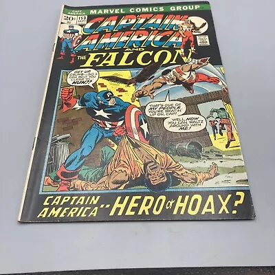 Buy Captain America And The Falcon 153 Comic Book 1972 • 12.22£