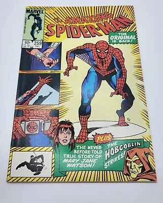 Buy Amazing Spider-man #259 Marvel Comics 12/84 Mary Jane Watson Nm Or Better • 7.88£
