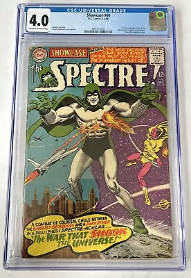 Buy Showcase #60 CGC 4.0 DC Comics 1966 1st App Of The Spectre (Jim Corringan) • 194.95£