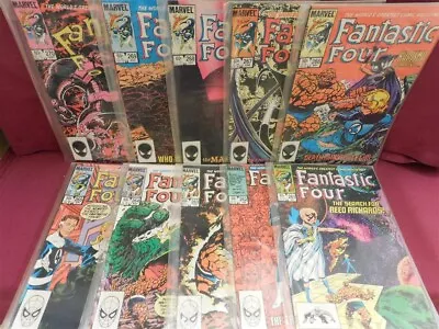 Buy Fantastic Four 261 262 263 264 265 266 267 268 269 270 Marvel Comic Run 1983 Fn+ • 23.72£