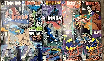 Buy Detective Comics Batman: #598,599,600,602,604,605,606,606,608,608,610-612 DC • 19.98£