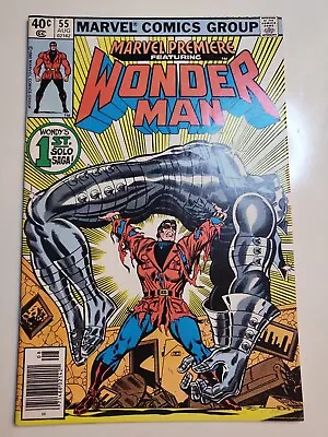 Buy Marvel Premiere #55:  A Force Of Two!  Newsstand 1st Wonder Man Solo  FN • 16.60£