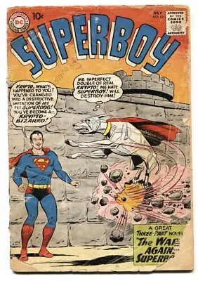 Buy Superboy #82 Comic Book DC Krypto-Bizarro Silver-Age 1960 • 24.19£