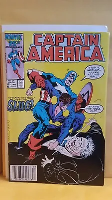 Buy Marvel Comics  Captain America  Issue #325 Jan.1986 (Newsstand) (VF/VF+) • 12.80£