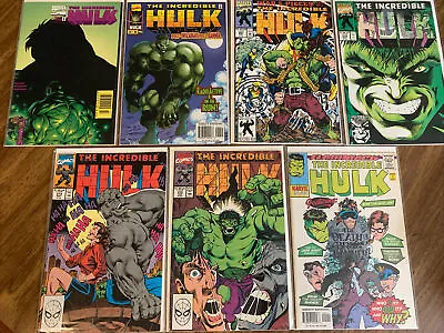 Buy Incredible Hulk #372, 373, 379, 391, 446, 466 & Flashback -1 VF+/NM • 19.76£