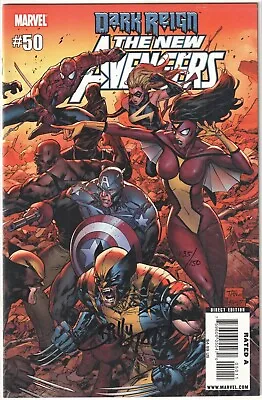 Buy New Avengers #50 Dynamic Forces Signed Billy Tan Df Coa Dark Reign Marvel Comics • 19.95£