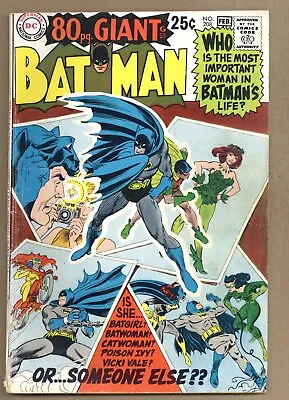 Buy Batman 208 (GVG) Catwoman, Poison Ivy, Batgirl! Gil Kane 1969 DC Comics V928 • 16.68£