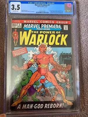 Buy Marvel Premiere #1 Power Of Warlock 1st Appearance Of Him • 120£