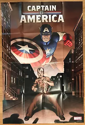 Buy Captain America #1 Saiz Retailer Promo Poster 36 X 24  Rogers Marvel NM/M 2023 • 7.99£