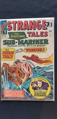 Buy Strange Tales 125 - Marvel Silver Age,  Classic Battle Thing Vs Submariner. • 25£