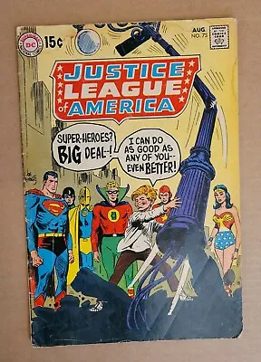 Buy Justice League Of America #73 1st S.A. Green Arrow DC Comics 1970 G/VG (3.0) • 11.92£