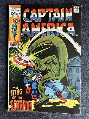 Buy Captain America #122 ***fabby Collection*** Grade Vf- • 24.99£