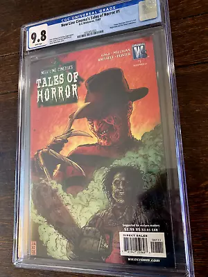 Buy 🔥 CGC 9.8 New Line Cinema's Tales Of Horror #1 2007 DC Freddy Krueger RARE 🔥 • 199.99£