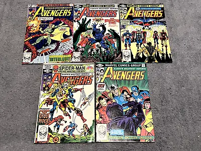 Buy The Avengers #194,209,214,217,218 - 5 Issue Marvel Comics Bundle - MCU • 14.95£
