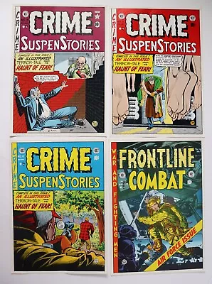 Buy 4 Vintage Posters EC Comic Cover Art Crime Suspenstories Frontline Combat 9 X 13 • 14.22£