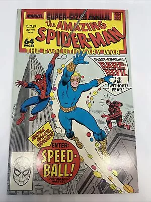 Buy 1988 Marvel Comics The Amazing Spider-Man Super Sized Annual #22 1st Speedball • 13.55£