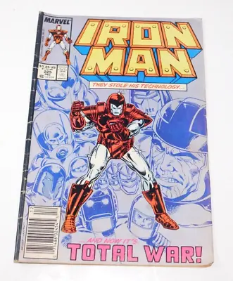 Buy Iron Man #225 - Armor Wars Part 1 - Marvel Comics 1987 • 4£