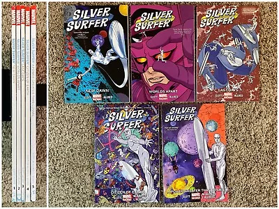 Buy Silver Surfer Marvel NOW TPB Set Vol 1 2 3 4 5 Dan Slott Allred New Dawn 14 15 • 39.97£