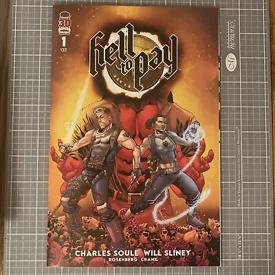 Buy HELL TO PAY #1 SLINEY VARIANT IMAGE 2022 OPTIONED By CHARLES SOULE NM+🔥 • 12£
