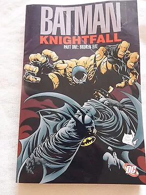 Buy DC Comics Batman Knightfall Part One 1 Broken Bat Graphic Novel 9781563891427 • 9.52£