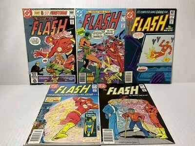 Buy The Flash Comic Books (Lot Of 5: Issue 290, 292, 304, 307 & 317) Bronze Age • 23.99£